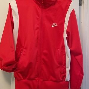 Vintage 1990's Nike Warm-up Tracksuit  Red, White